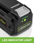 VEHAKIFA 40V Replacement Battery for Greenworks Tools
