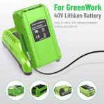 Greenworks 40V Battery and Charger Replacement Set