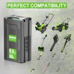 6000 mAh Battery for Greenworks 80V Tools