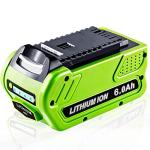 TenHutt 6.0Ah 40V Battery for GreenWorks Tools