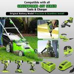 CaliHutt 6.0Ah 40V Replacement Battery for Greenworks