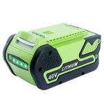 Biswaye 40V 6.0Ah Lithium Battery for GreenWorks Tools