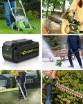 VEHAKIFA 40V Replacement Battery for Greenworks Tools