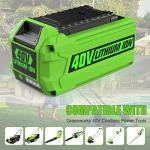 ANTRobut 40V Battery and Charger Replacement for Greenworks