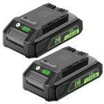 24V Lithium Battery Replacement for Greenworks Tools