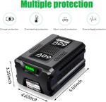 60V 5.0Ah Lithium-Ion Battery for Greenworks Tools