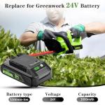 24V Lithium Battery Replacement for Greenworks Tools