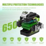 24V Greenworks Battery and Charger Replacement 6500mAh