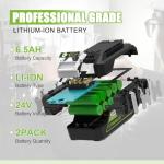 6.5Ah Greenworks 24V Battery and Charger Bundle