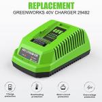 ANTRobut 40V Battery and Charger Replacement for Greenworks