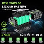XAVITO 60V Greenworks Replacement Battery 5.0Ah