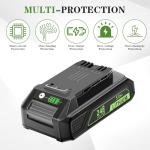 24V Lithium Battery Replacement for Greenworks Tools