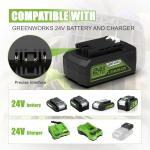 6.5Ah Greenworks 24V Battery and Charger Bundle