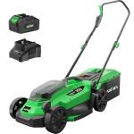 SOYUS Cordless Electric Lawn Mower with Battery