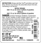 Star Tron Gas Additive - 8 Oz Bottle