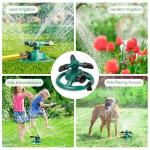 Adjustable 360° Garden Sprinkler for Large Yards