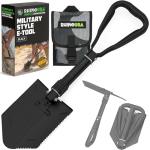 Rhino USA Heavy Duty Folding Survival Shovel