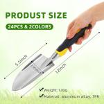 Yaocom Heavy Duty Aluminum Garden Shovel Set