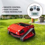 Remote Control Hybrid Lawn Mower for All Terrain