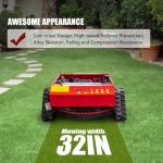 Remote Control Hybrid Lawn Mower for All Terrain