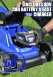 WILD BADGER POWER 40V Cordless 18" Lawn Mower