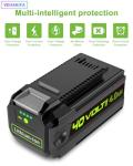 VEHAKIFA 40V Replacement Battery for Greenworks Tools