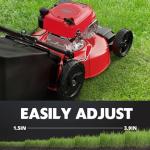 144cc Gas Lawn Mower with 6 Cutting Heights