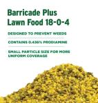 Andersons Barricade Fertilizer with Weed Control 18 lbs
