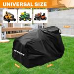 Riding Lawn Mower Cover with Drawstring and Bag