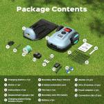 Smart Robotic Lawn Mower with App Control