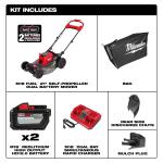 Milwaukee M18 FUEL 21" Self-Propelled Mower Kit