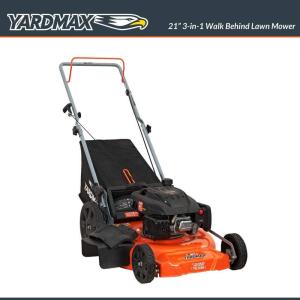 YARDMAX 21" 170cc Gas Push Lawn Mower