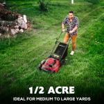 PowerSmart 21-Inch Self-Propelled Gas Lawn Mower