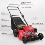 PowerSmart 21-Inch Self-Propelled Gas Lawn Mower