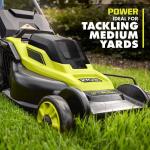 RYOBI 18V Brushless Cordless 16" Lawn Mower Kit
