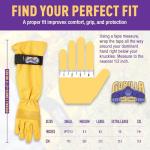 Gorilla Tough Gardening Gloves with Adjustable Strap