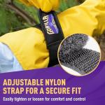 Gorilla Tough Gardening Gloves with Adjustable Strap
