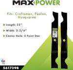 MaxPower 2-Blade Set for 46" Mowers