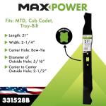 Maxpower Mulching Blade for 21 Inch Mowers