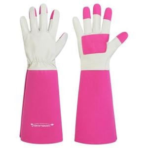 Rose Pruning Gloves - Thornproof Pigskin Leather