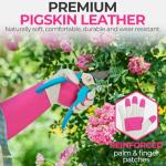 Rose Pruning Gloves - Thornproof Pigskin Leather