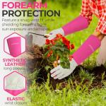 Rose Pruning Gloves - Thornproof Pigskin Leather