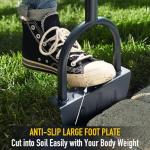 Colwelt Saw-Tooth Half Moon Edger with T-Grip