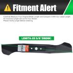 46" Mower Blades for Cub Cadet XT1 XT2