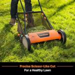 LawnMaster 18-Inch 5-Blade Push Reel Mower