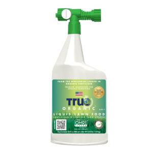 True Organic Liquid Lawn Food - Fast Green-Up Fertilizer