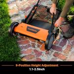 LawnMaster 18-Inch 5-Blade Push Reel Mower