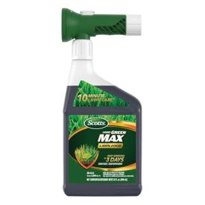 Scotts Green Max Lawn Fertilizer and Iron Boost
