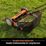 LawnMaster 18-Inch 5-Blade Push Reel Mower