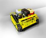 28" Remote Control Gas Mower with 15HP Engine